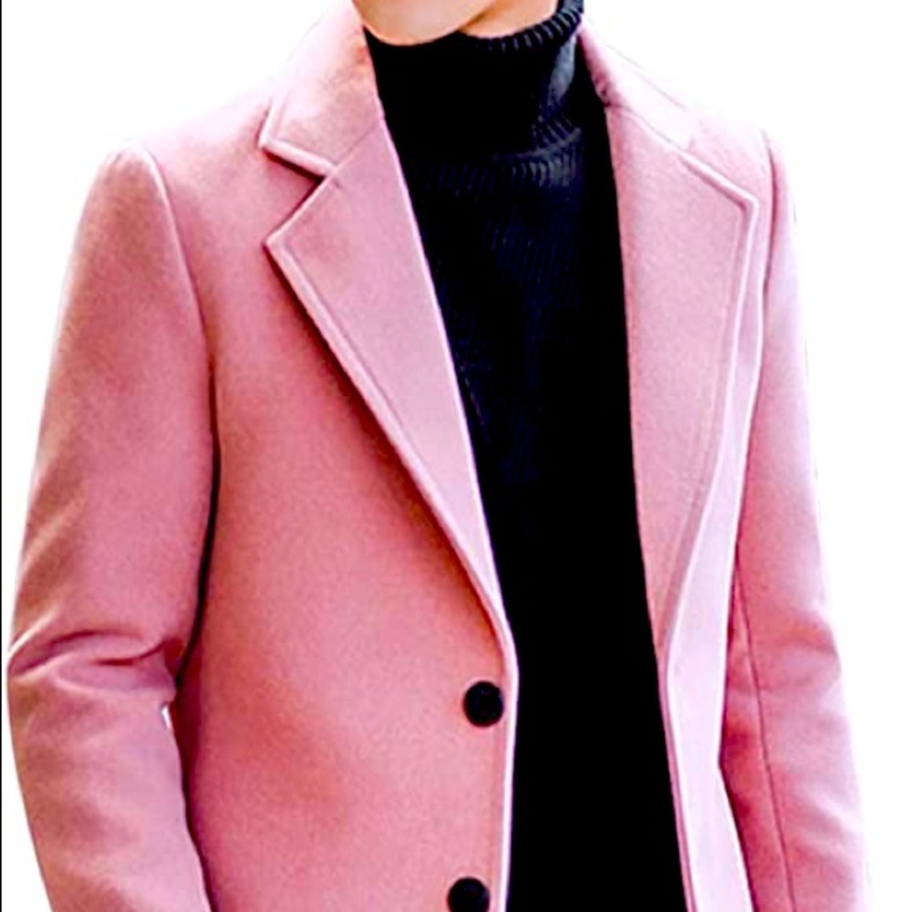 Pink Trench Coat